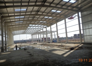 steel structure fabrication UAE
